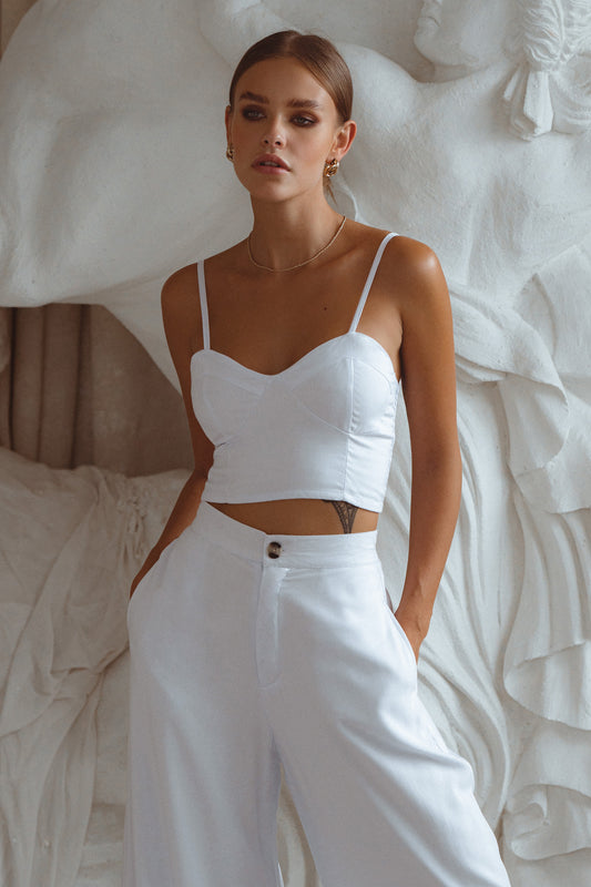 Women's Two Piece Linen Sets - Resort Season – Pampelone Clothing