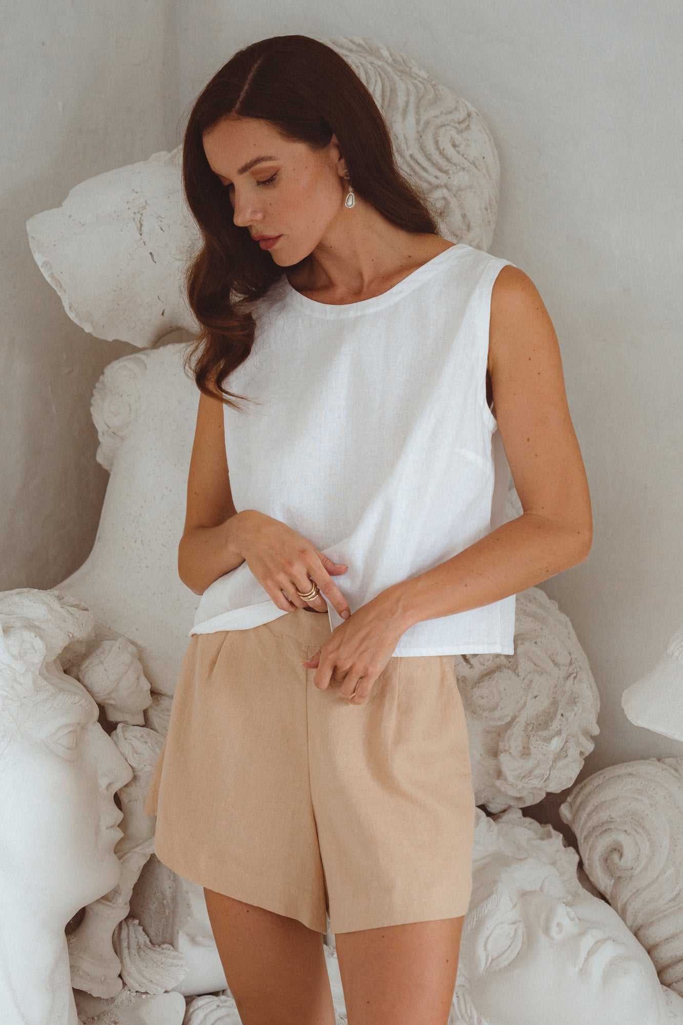 Artemis Linen Shorts