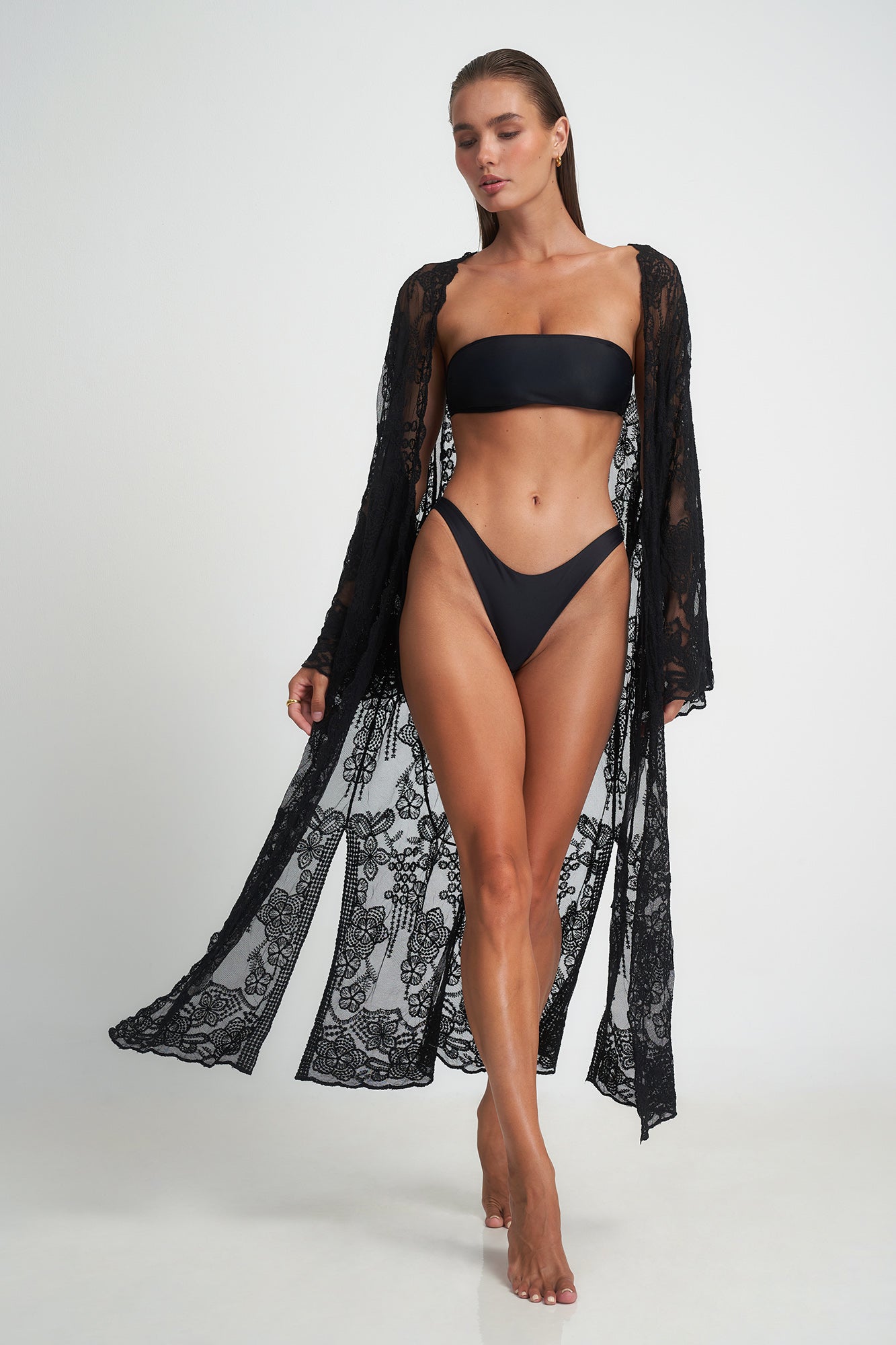 Noir Swim Cover-up