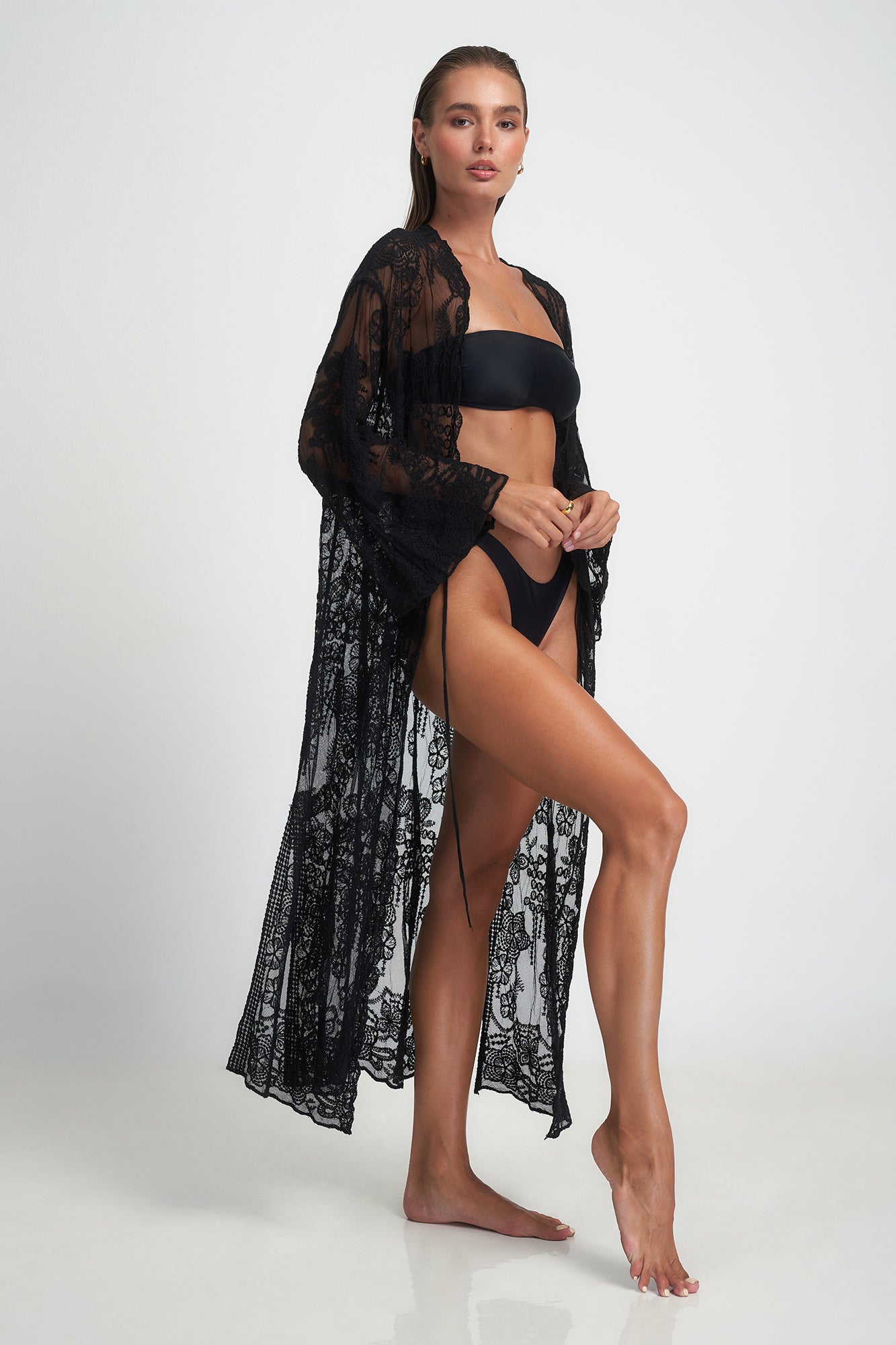 Noir Swim Cover-up