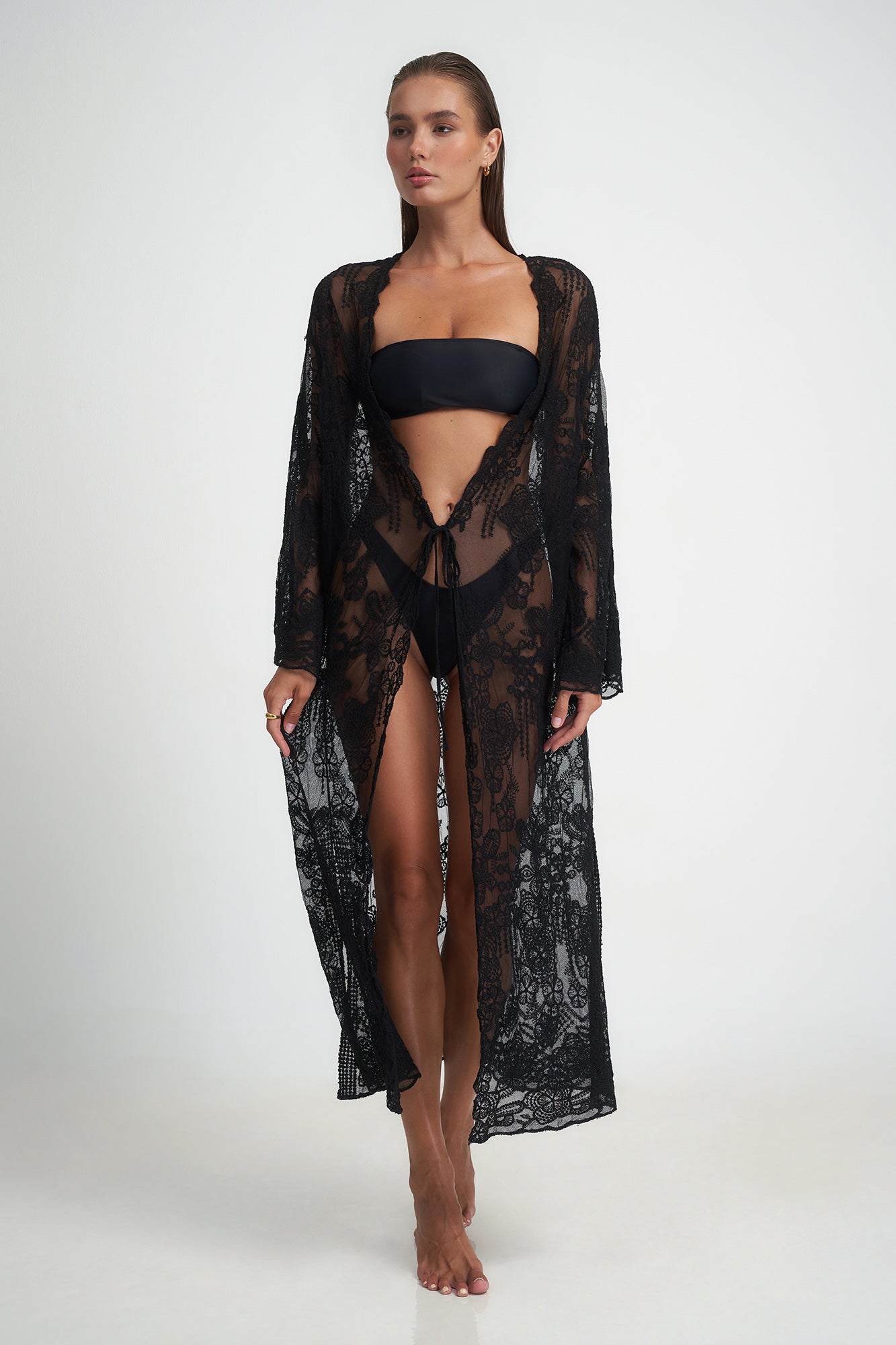 Noir Swim Cover-up